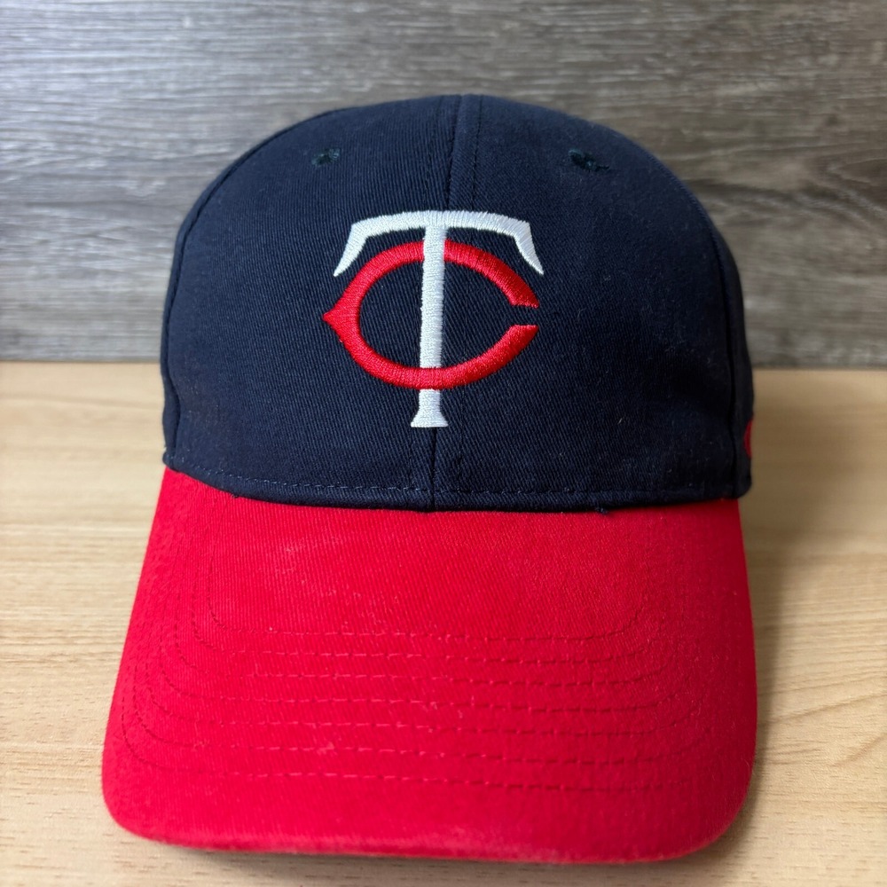 Minnesota Twins Hat Cap Strap Back Kids Blue Baseball Adjustable '47 Boys - Picture 3 of 9